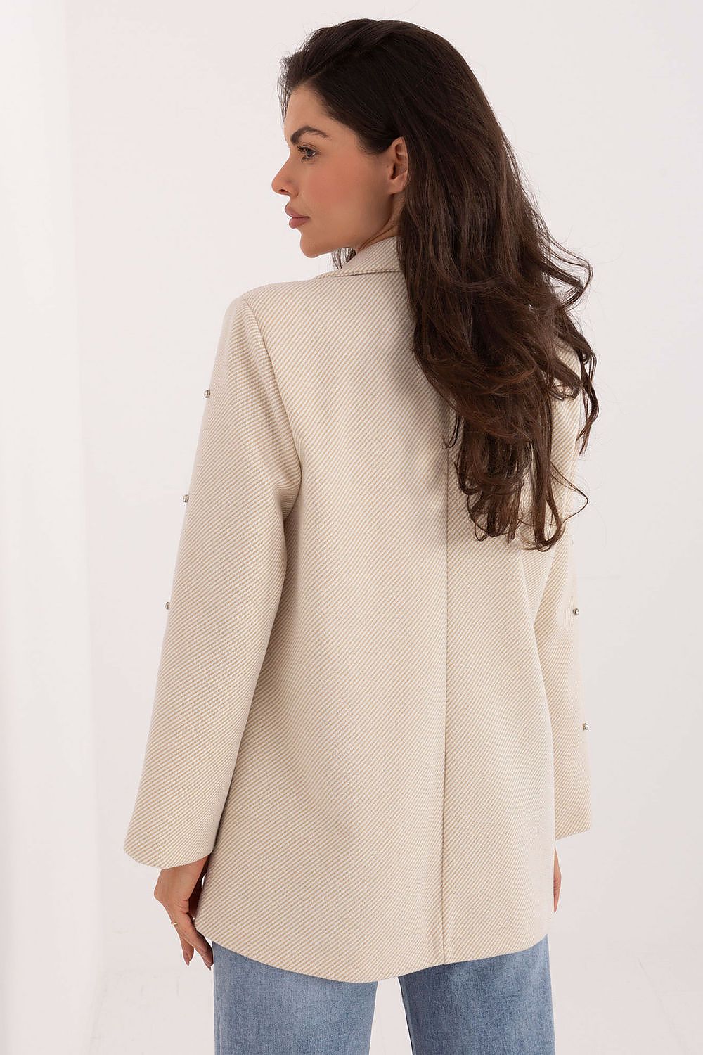 Colbert in beige voor dames