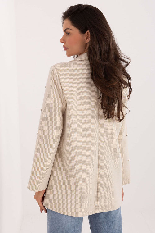Colbert in beige voor dames