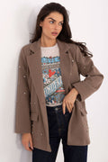 Colbert in beige voor dames