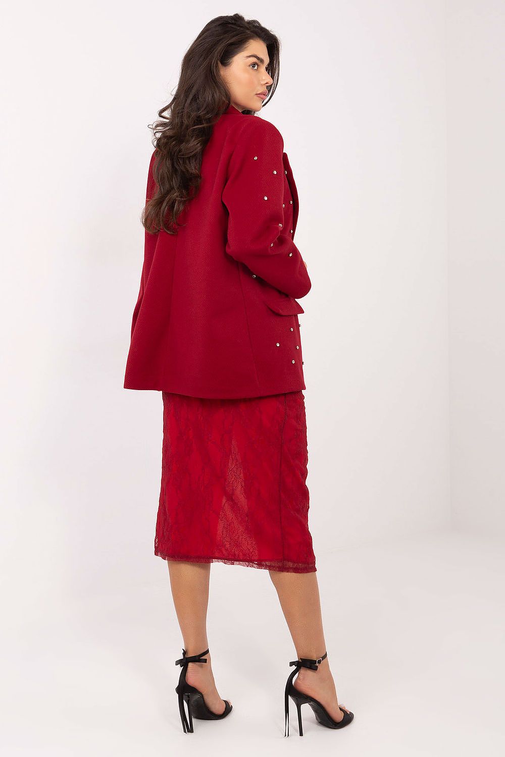 Colbert in rood voor dames