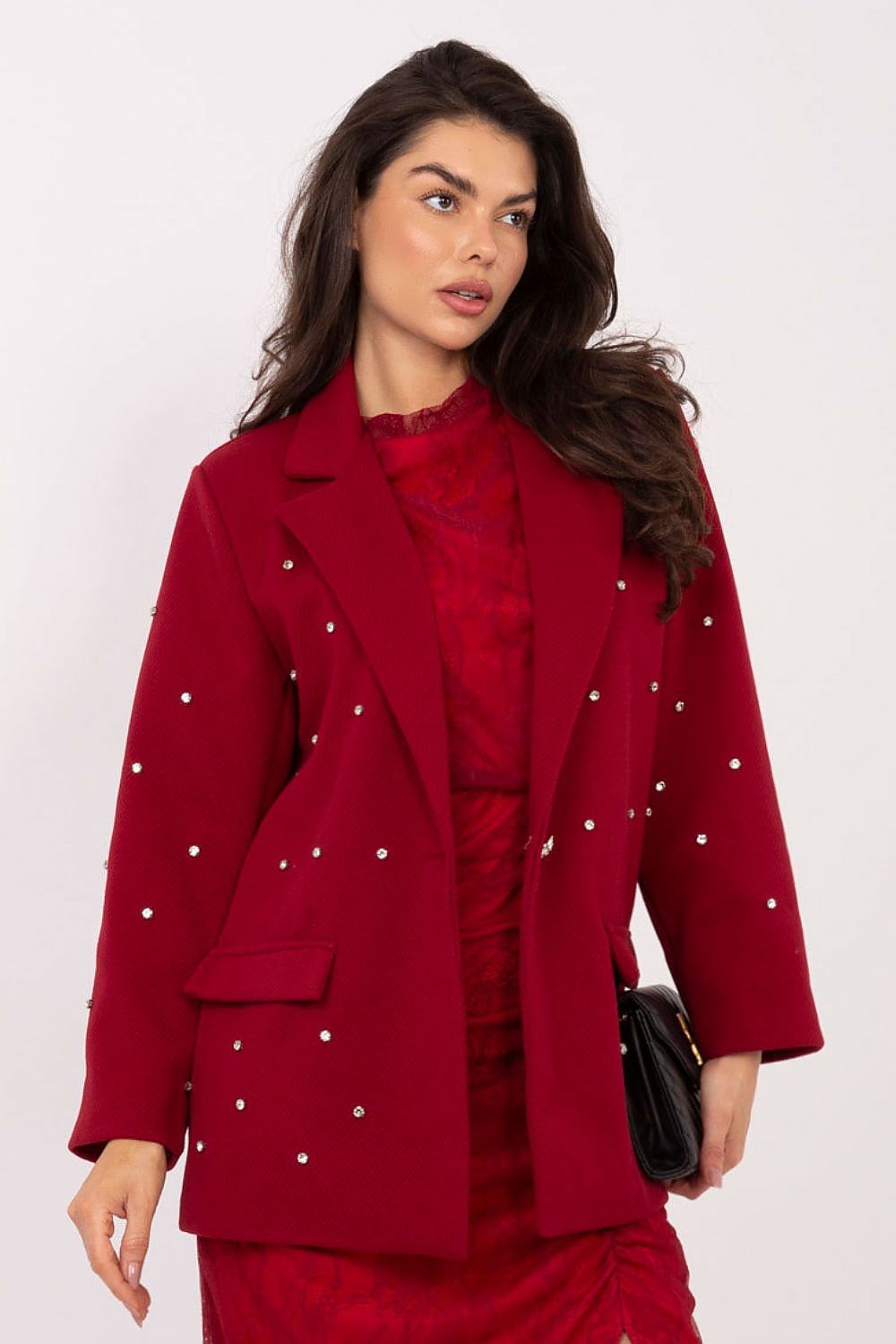 Colbert in rood voor dames