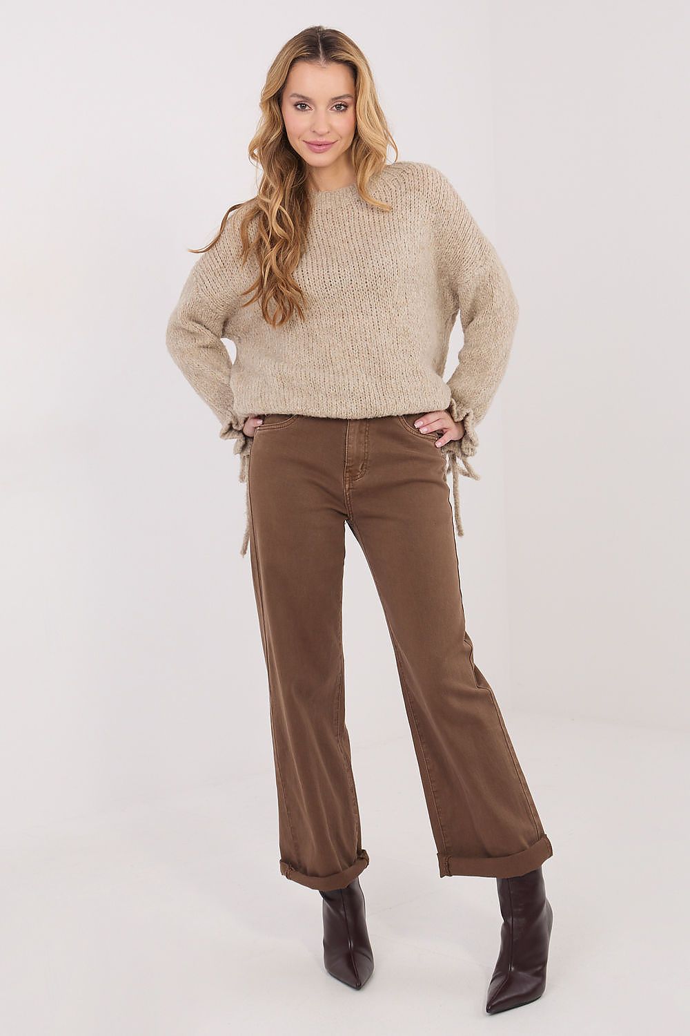 Trui in beige voor dames