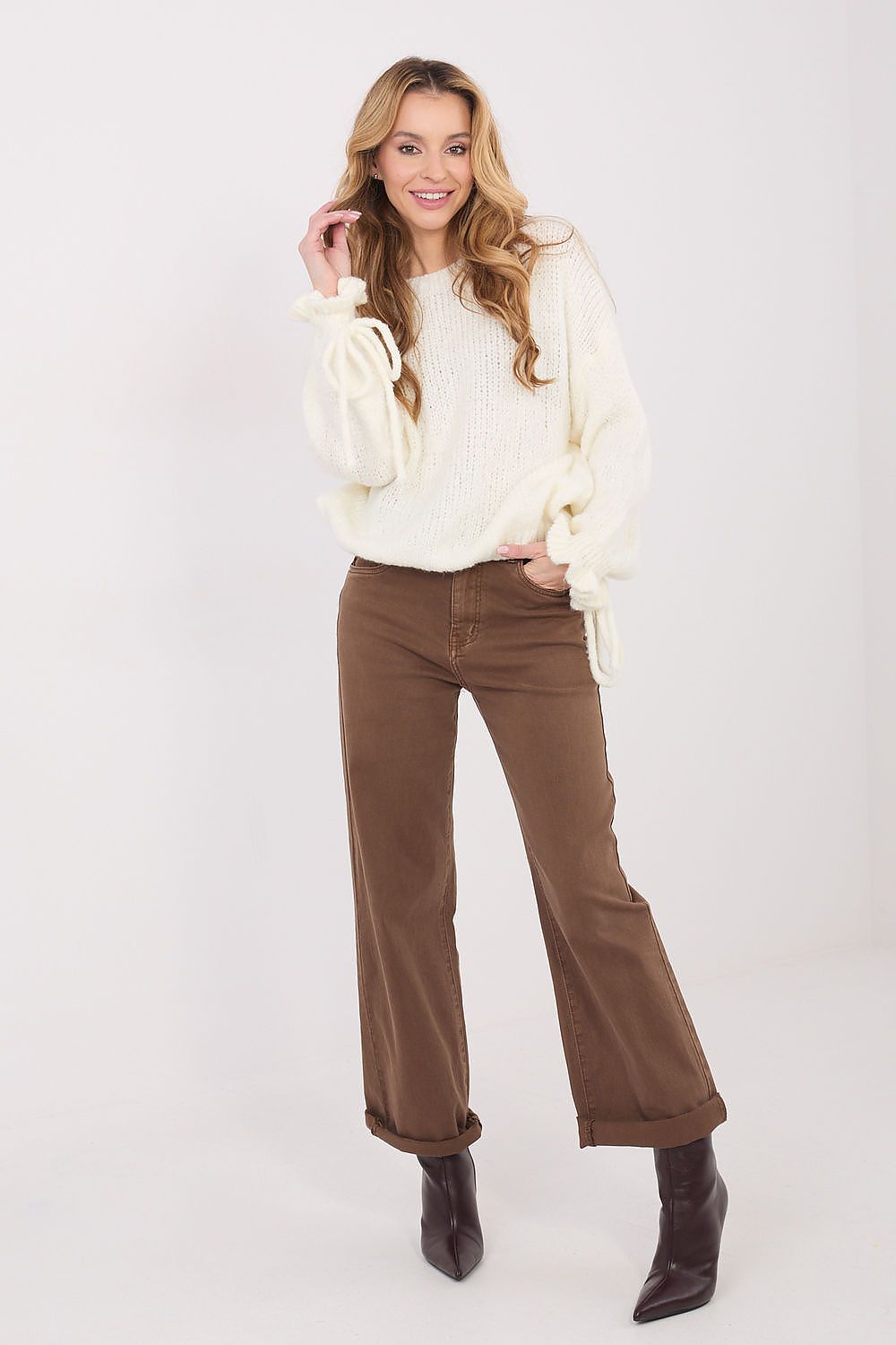Trui in beige voor dames