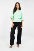 Trui in groen voor dames