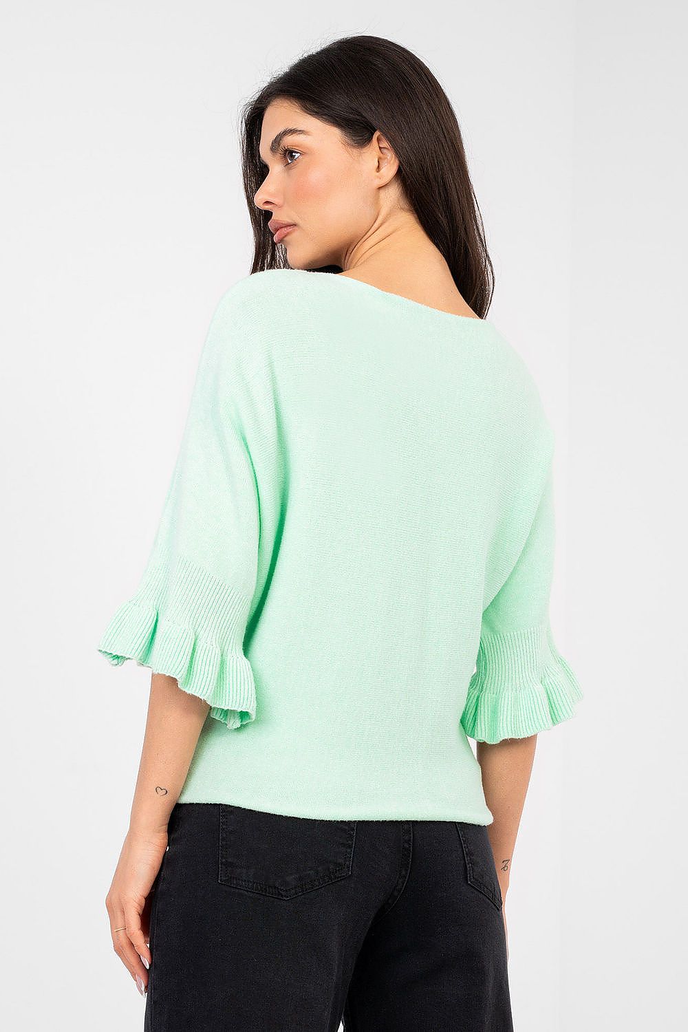 Trui in groen voor dames