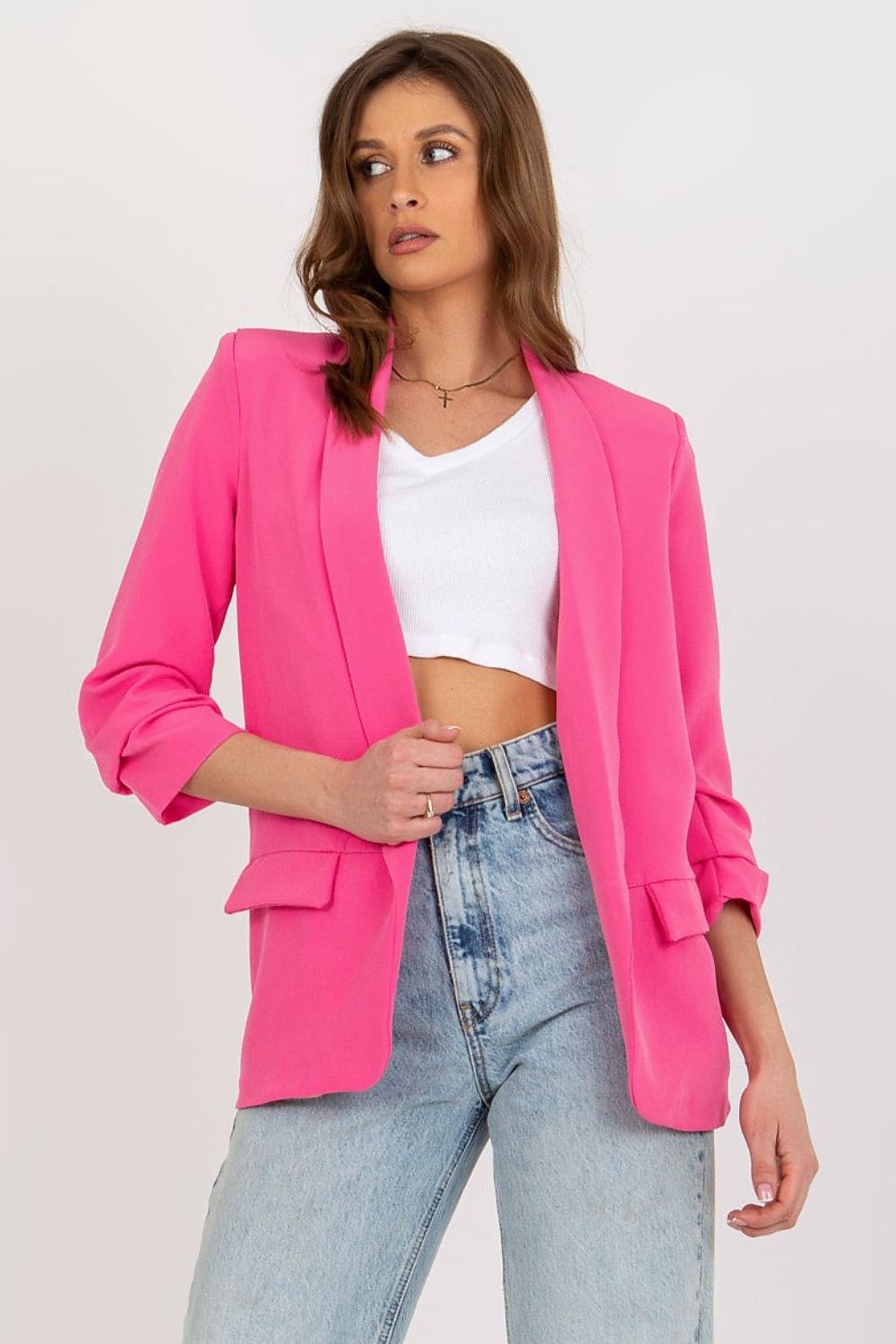 Colbert in roze voor dames