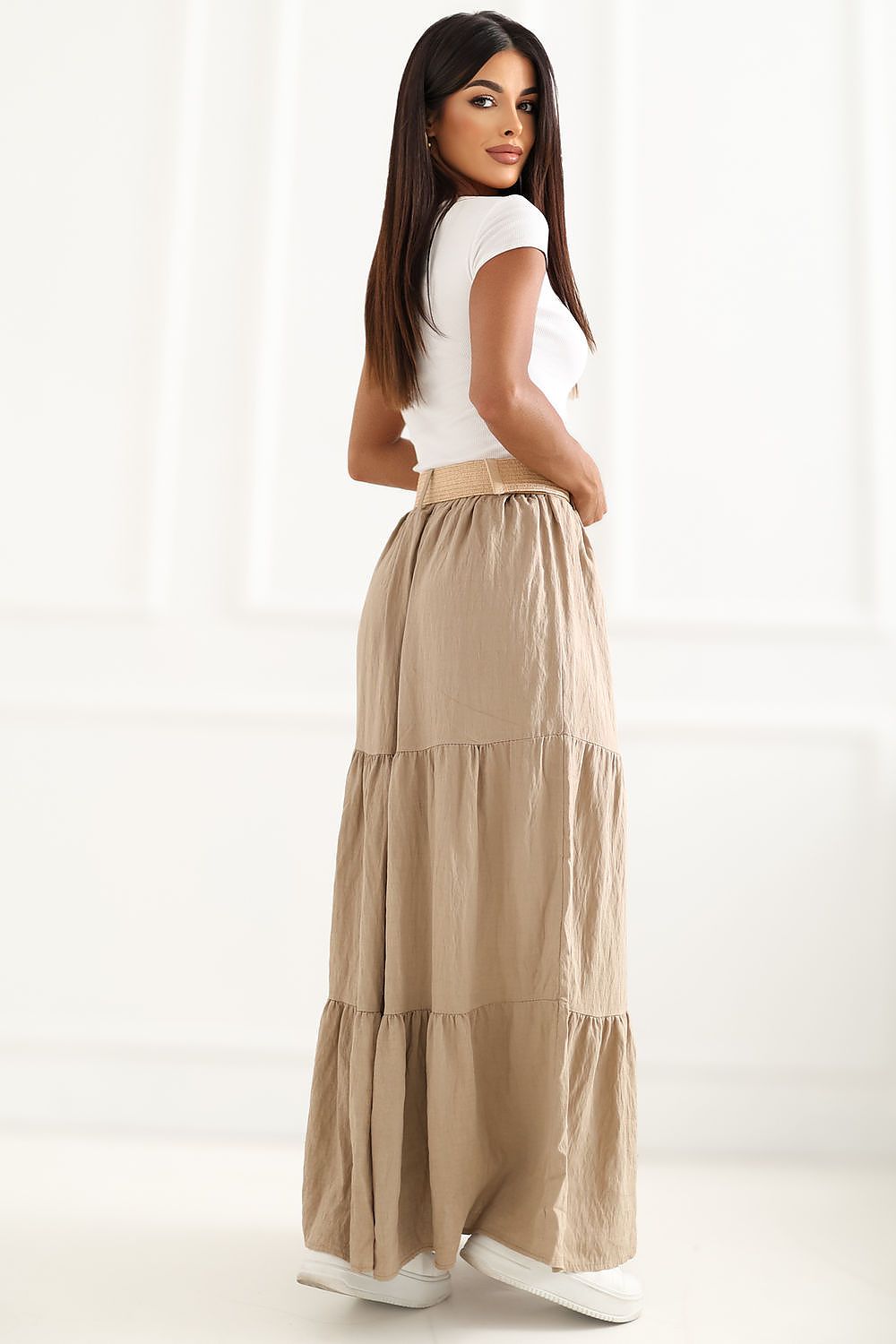  Lange rok model 230007 Italy Moda 