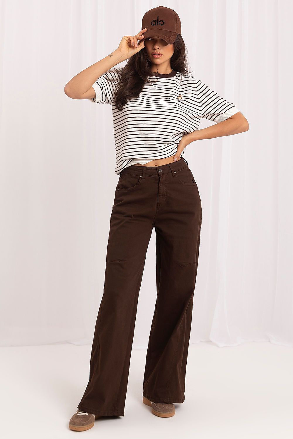  Trui met korte mouwen model 230142 Italy Moda 