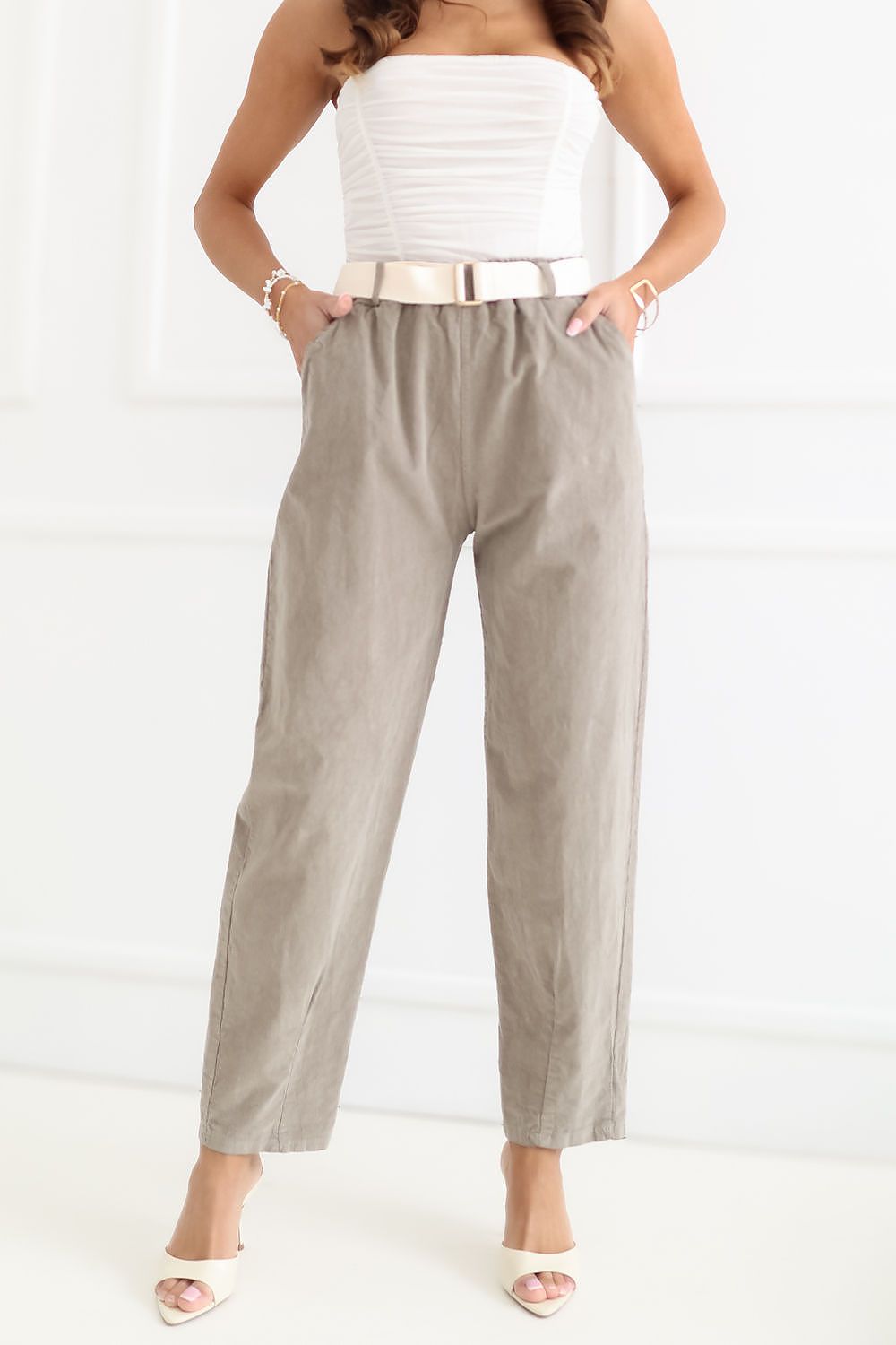  corduroy broek model 230168 Italy Moda 